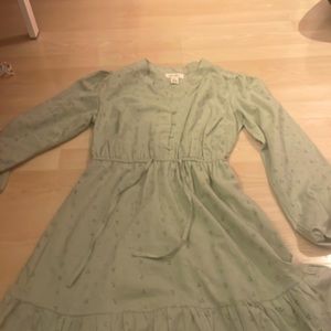 Green dress